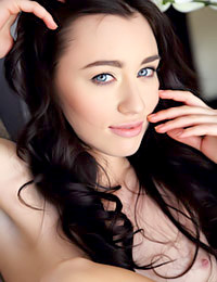 Zsanett Tormay is looking hot in her tiny polka dot skirt.