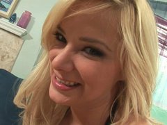 Busty Blonde Gagger