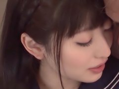 Arisa shows off shaved pussy with sexy ease