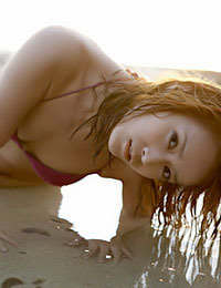 Eri Kamei is looking hot as hell in her sexy bikinis today.