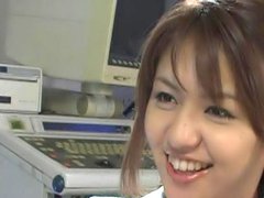 Mina Nakano is in the doctors office for an examination